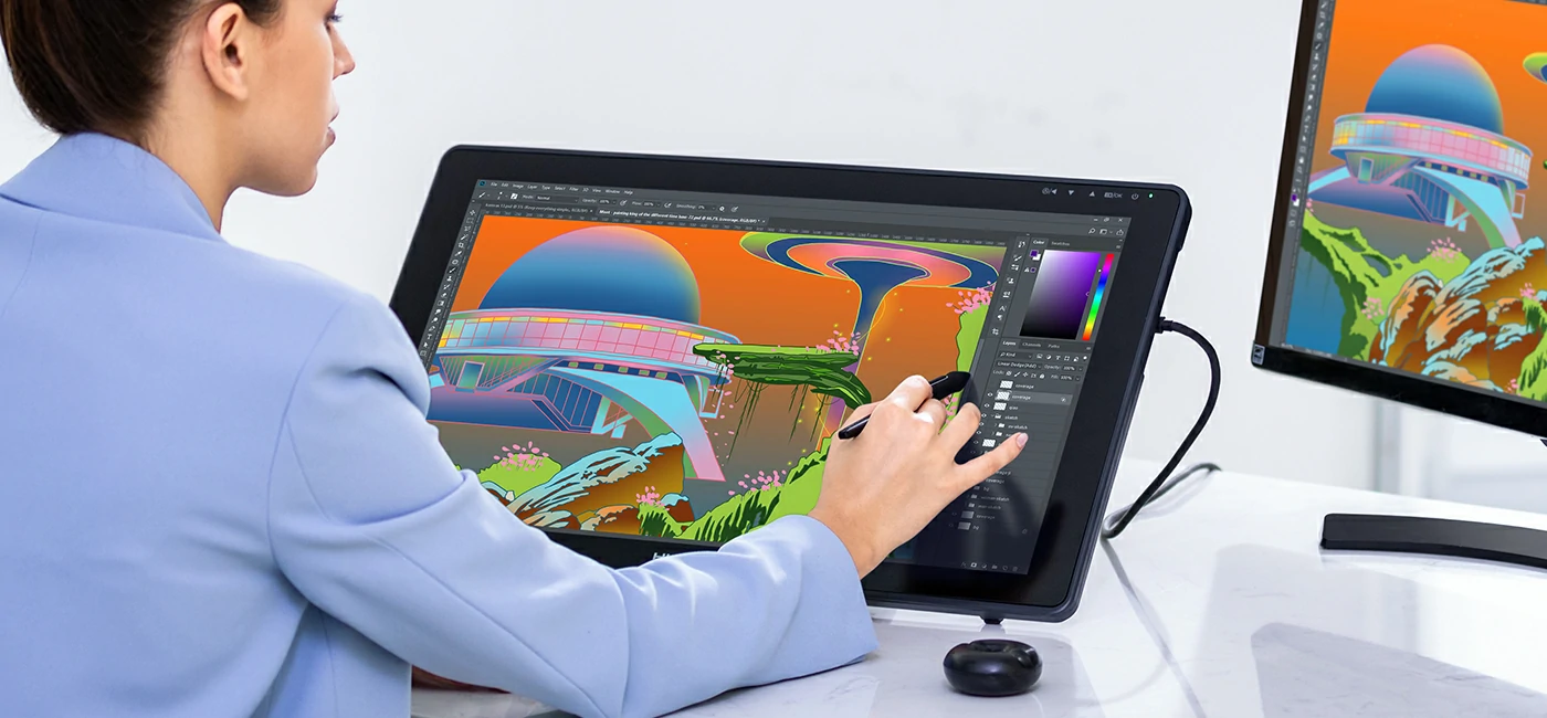 Huion Kamvas 22 Plus – GS2202 - Image 3